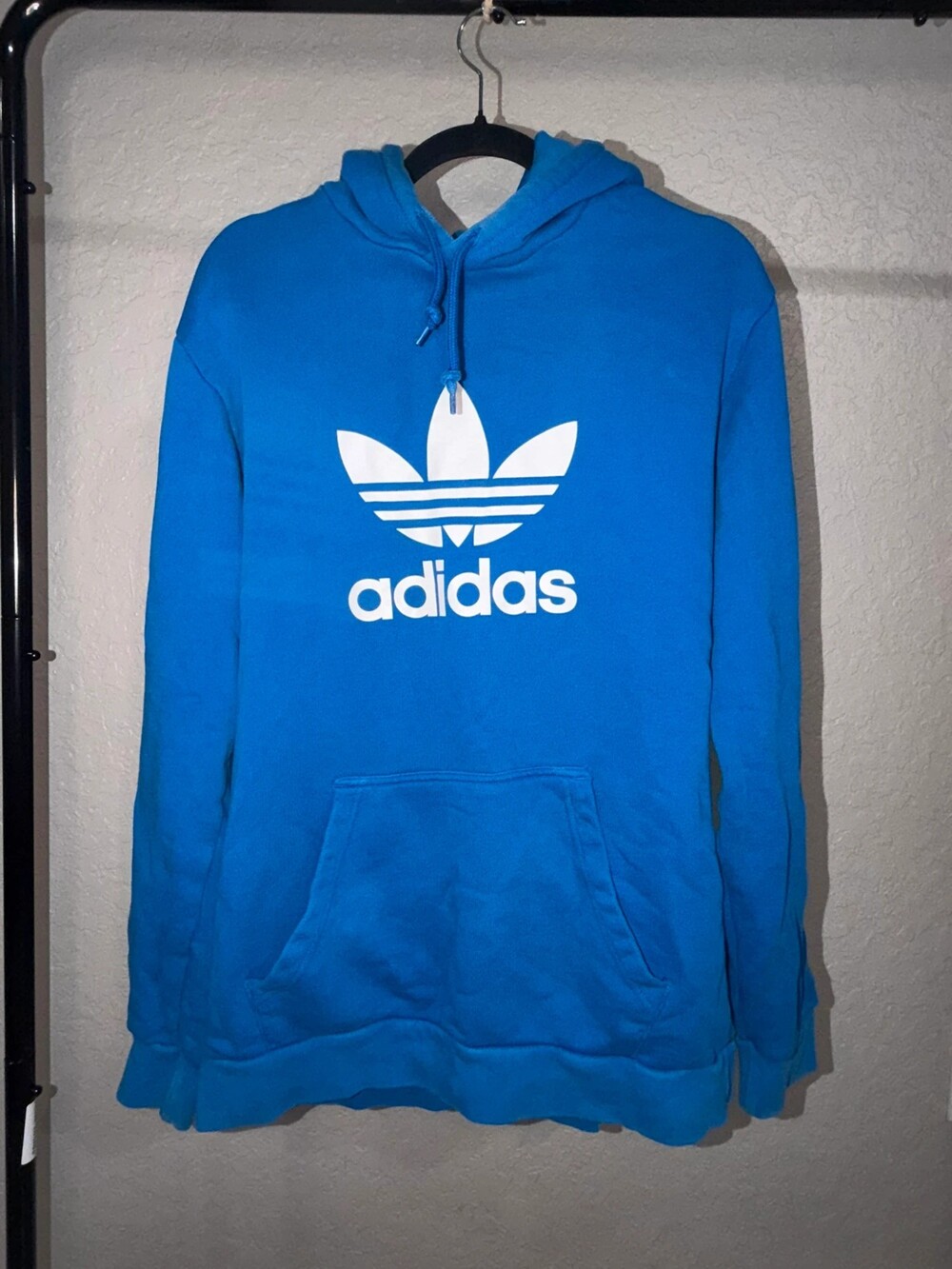 adidas Originals Trefoil Blue Hoodie Women’s Medium